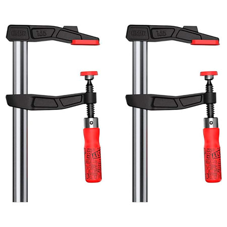 Комплект струбцин из ковкого чугуна TGA25SET-135 250х120 мм